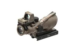 Комплект Trijicon приціл ACOG 4x32 BAC і приціл коліматорний RMR 3.25 МОА FDE - мініатюра 2