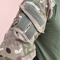 Сорочка чоловіча тактична з липучками мультикам ЗСУ Україна Ubaks Убакс XXXL 56 р - мініатюра 5
