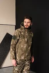 Куртка чоловіча тактична Мультикам Accord Туреччина Софтшел Soft-Shell ЗСУ 8718 XXL хакі - мініатюра 4