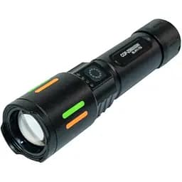 Тактический фонарик X-Balog BL-611-TG светодиодный аккумуляторный фонарь с зарядкой Type-C