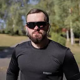 Окуляри тактичні Ray-Ban з 5 змінними лінзами (Чорні) - мініатюра 8