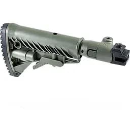 Приклад складаний Fab Defense M4 для AK 47 полімер зелений