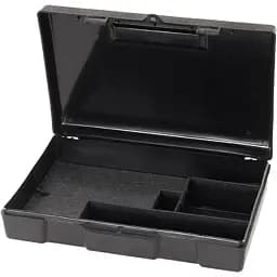 Кейс MTM Handgun Storage Box 804 для пистолета/револьвера с отсеком под патроны 24.9x16x5.1 см