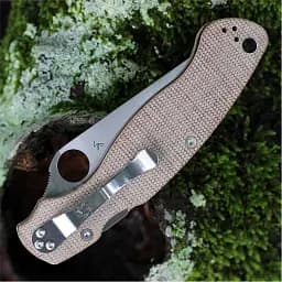 Ніж Spyderco Military 2 Micarta Brown - мініатюра 6