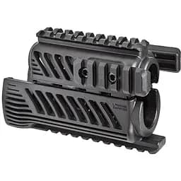 Цівка тактична Fab Defense для AK 74У 4 планки чорна