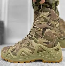 Черевики тактичні GTX Hi TF Gore-Tex мультикам розмір 40