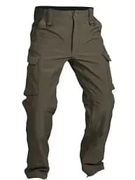 Штани Mil-Tec Softshell Explorer зимові водонепроникні Olive 11360001 - M - мініатюра 1