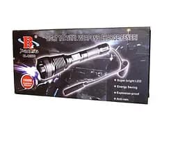 Тактичний ліхтарик BL Q3888-T6 3 18650 battery Police - мініатюра 4