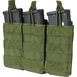 Подсумок Condor Triple M4/M16 Mag для 3-х магазинов открытый Оливковый (1013-1432.03.73)
