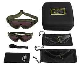Захисні окуляри та маска 2 в 1 Si Ballistic M Frame олива