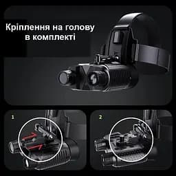Прилад (бінокуляр) нічного бачення із кріпленням на голову Dsoon NV8160 - мініатюра 6