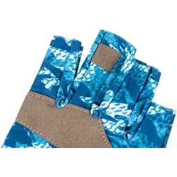 Рукавички Favorite Solar Fishing Gloves 5 Cut S/M к:white/blue - мініатюра 4