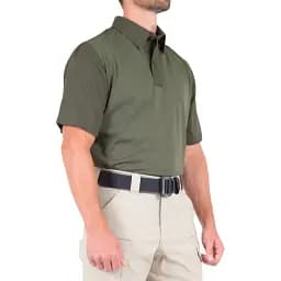 Теніска поло First Tactical Men’s V2 Pro Performance Short Sleeve Shirt L Green - мініатюра 6