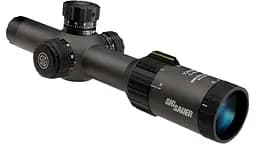 Приціл оптичний Sig Optics TANGO4 1-4x24mm, 30mm, FFP, MRAD ILLUM RETICLE, 0.2 MRAD ADJ, GRAPHITE - мініатюра 6