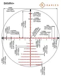 Приціл оптичний KAHLES K328i DLR CCW 3.5-28x50 (36 мм) illum. Skmr4+ w-left FFP - мініатюра 2