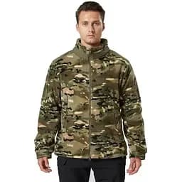 Тактична флісова куртка для осені та зими Solve Woodland KT6000606 - розмір L