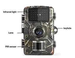 Фотоловушка DL-100 IP66 12mp з екраном і нічним баченням - мініатюра 3