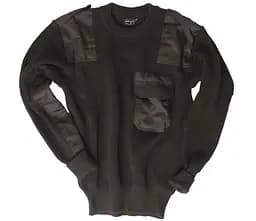 Светр Mil-Tec Pullover BW Polyacryl - Black 10803002-050 Розмір - 50 - мініатюра 1