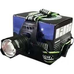 Фонарь налобный AR A16 TG аккумуляторный 1 режим работы Т6 Zoom 2х18650 IPX4