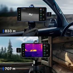 Тепловізор для смартфона на Android Xinfrared XH15 + тримач / екран / далекомір (90-00033) - мініатюра 13