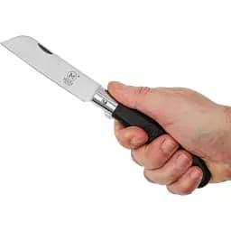 Ніж Main Knives "German line" Sheepsfoot Ebony Wood Black - мініатюра 5
