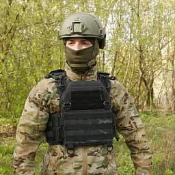 Плитоноска Kiborg GU gen.2 Black Multicam (1000-k2054) - мініатюра 6