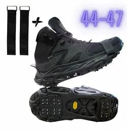 Антиковзаючі накладки на взуття з ремінцем Mil-tec “Boot Spikes Overshoe”, розмір 44 - 47