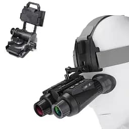 Тактичний бінокль нічного бачення NV8300 Super Light 4K HD 36MP 3D (до 500м) + кріплення FMA L4G24 на шолом - мініатюра 8