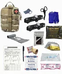 Аптечка укомплектованная №4 Rescue Ready в подсумке с быстрым сбросом