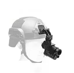 Комплект - монокуляр нічного бачення NVG30 Wi-Fi 940nm + шолом (ABS-пластик) + кріплення (Чорний) - мініатюра 2