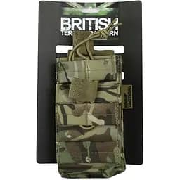 Подсумок под магазины АК Kombat UK Single Duo Mag Pouch Мультикам (1000-kb-sdmp-btp)