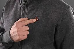 Кофта 2E Tactical з підігрівом Heat Power Grey S - мініатюра 6