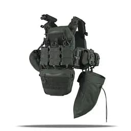Плитоноска Kiborg GU gen.2 + 8 підсумків Khaki (1000-k55001) - мініатюра 4