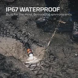Ліхтар ручний Nebo Master Series FL 750 Чорний-Помаранчевий - мініатюра 4