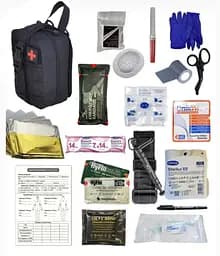 Аптечка укомплектованная №3 Rescue Ready в подсумке с быстрым сбросом