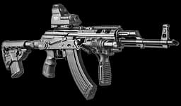 Приклад телескопічний Fab Defense для АКМС складаний чорний - мініатюра 6