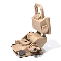 NVG крепление на шлем с DOVETAIL "ласточкин хвост" интерфейсом для NV8000, NV8160, PVS-15/18/21/31, пластик, зеленый (100991)