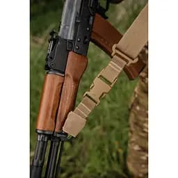 Ремінь Kiborg 2-точковий Gun Sling G-2 з пряжкою швидкого регулювання Triple-X Coyote (1000-k8014) - мініатюра 8