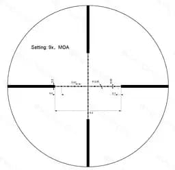 Приціл оптичний Vector Optics C3 3-9x32 (25,4 мм) illum. SFP - мініатюра 2