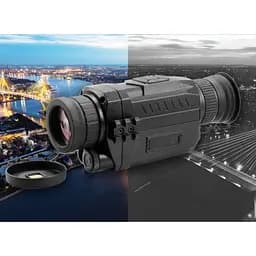 Прилад нічного бачення NV 535 Night Vision монокуляр (до 200м у темряві) Чорний - мініатюра 6