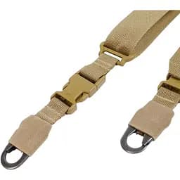 Ремінь Kiborg 2-точковий Gun Sling G-2 з пряжкою швидкого регулювання Triple-X Coyote (1000-k8014) - мініатюра 3
