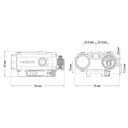 Цілевказівник (тактичний блок) Holosun LS420-RD (LS420R) Red & IR/White & IR illuminator - мініатюра 9
