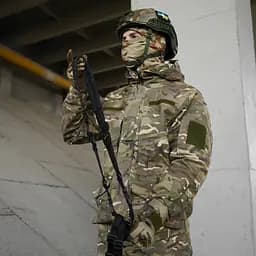 Ремінь Kiborg 2-точковий для АК РПК Black Multicam (1000-k8025) - мініатюра 9