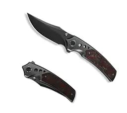 Ніж cкладний Weknife Skynix WE24087-4 Black & Red Carbon