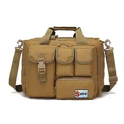 Велика дорожня тактична сумка для документів і ноутбука 15.6 Койот Solve KT6003605 MOLLE - мініатюра 1