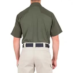 Теніска поло First Tactical Men’s V2 Pro Performance Short Sleeve Shirt L Green - мініатюра 2