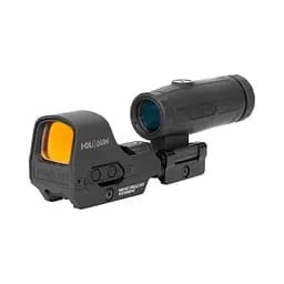 Коліматорний приціл Holosun HS510C 2MOA/65MOA red dot зі збільшувачем Holosun HM3X 3x (HS510C-HM3X)