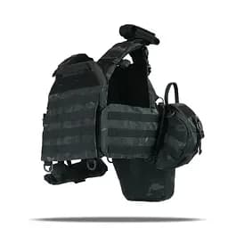 Плитоноска Kiborg GU gen.2 + 8 підсумків Black Multicam (1000-k77001) - мініатюра 4