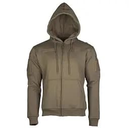 Реглан з капюшоном на блискавці Mil-tec hoodie Olive 11472012-2XL