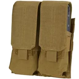 Подсумок Condor Double M4 Mag для 2-х магазинов закрытый Койот (1013-1432.03.79)